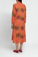 LONG KURTA Ortensia Peach