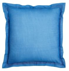 Organza Cotton Cushion 45x45cm Bicolor Cherry Red Pervinch