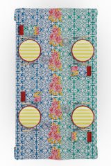Cotton Cloth 180x350cm Dam Dam Veronese Blue