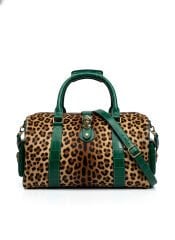 ERMEY BAG - Leopard & Crocodile-